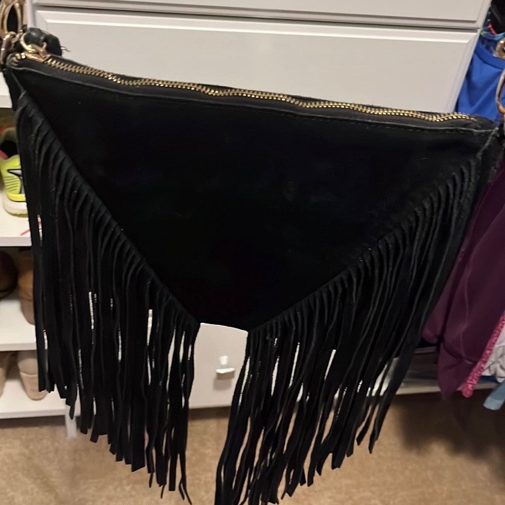 Forever 21 suede boho bag
